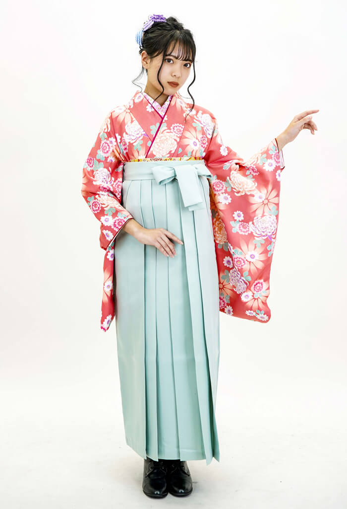 あの花　秩父　限定　晴れ着　袴ver. クリアファイル　コンプセット 楽天市場】[往復送料無料][卒業式 袴]矢羽柄の着物にあずき色の